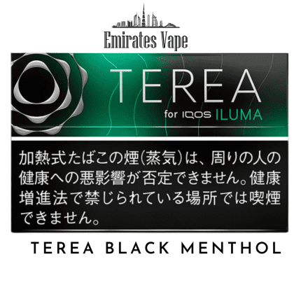  TEREA BLACK MENTHOL HEETS