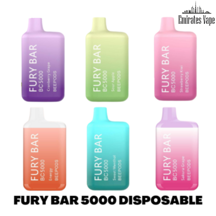 FURY BAR BC5000 Disposable Vape IN UAE