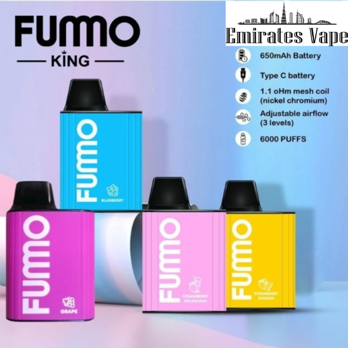 NEW FUMMO KING 6000 PUFFS DISPOSABLE VAPE