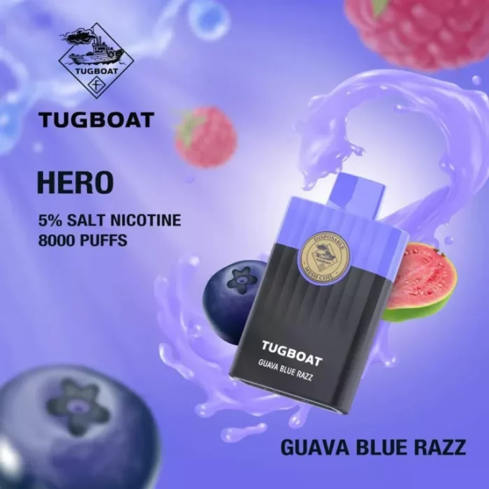 Tugboat Hero 5000 Puffs Guava Razz 768x768 1