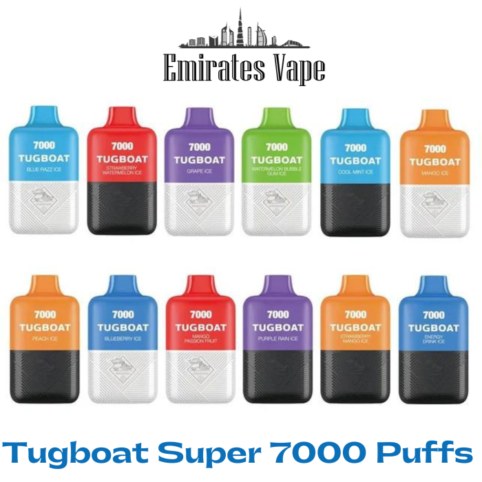 Tugboat Super 7000 Puffs Disposable Vape IN DUBAI UAE