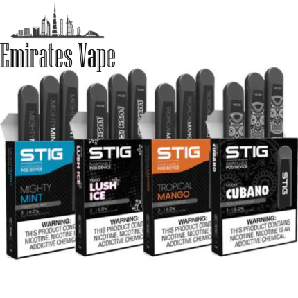 All Flavors VGOD STIG Disposable Vape IN UAE