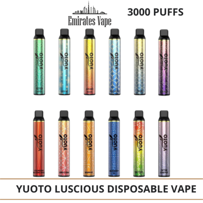 YUOTO Luscious 3000 Puffs Disposable Vape