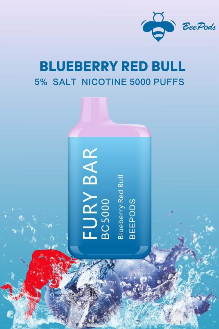 fury bar 5000 blueberry red bull