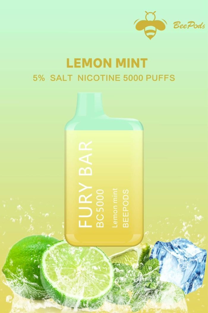 fury bar 5000 lemon mint