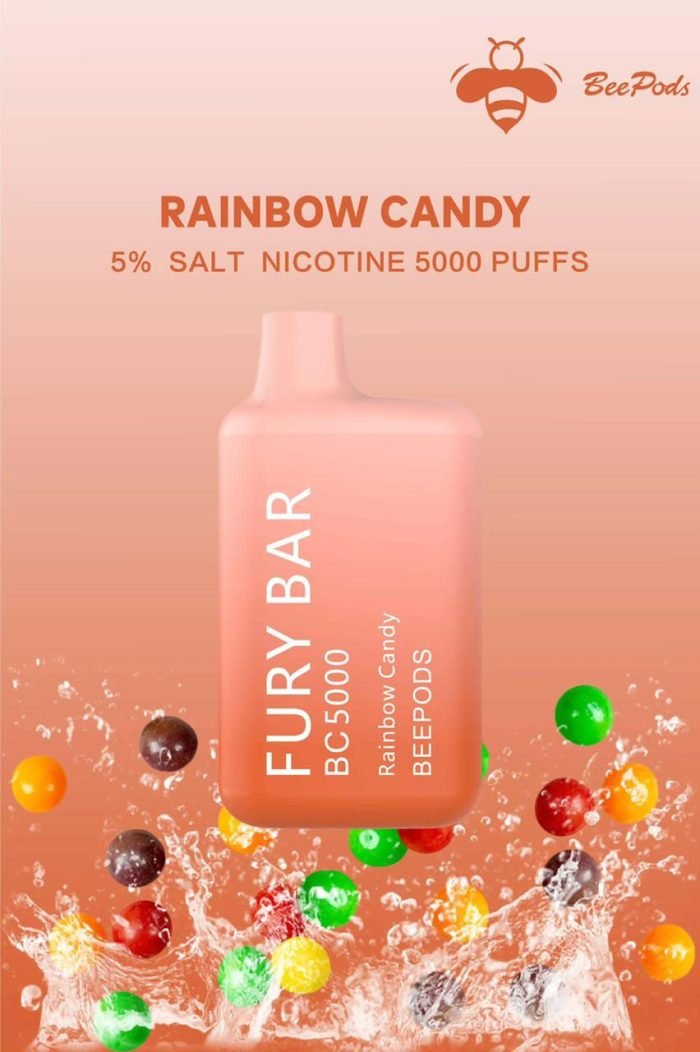 fury bar 5000 rainbow candy