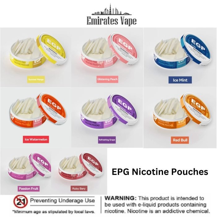 EPG Nicotine Pouches in Dubai